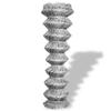 VidaXL Grillage galvanisé rouleaux à mailles carrées 25x0,8 m Clôture de jardin 141490