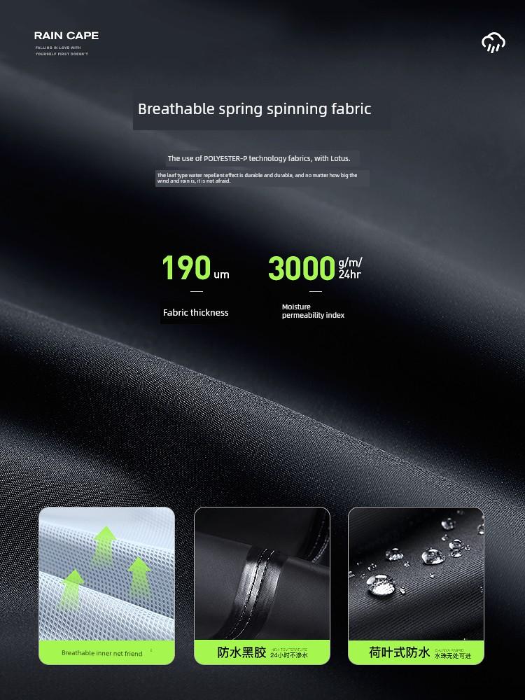 Motorcycle Raincoat Rain Pants Set Men and Women Adult Split Electric Car Take-out Rider Rainstorm Prevention Riding Dedicated