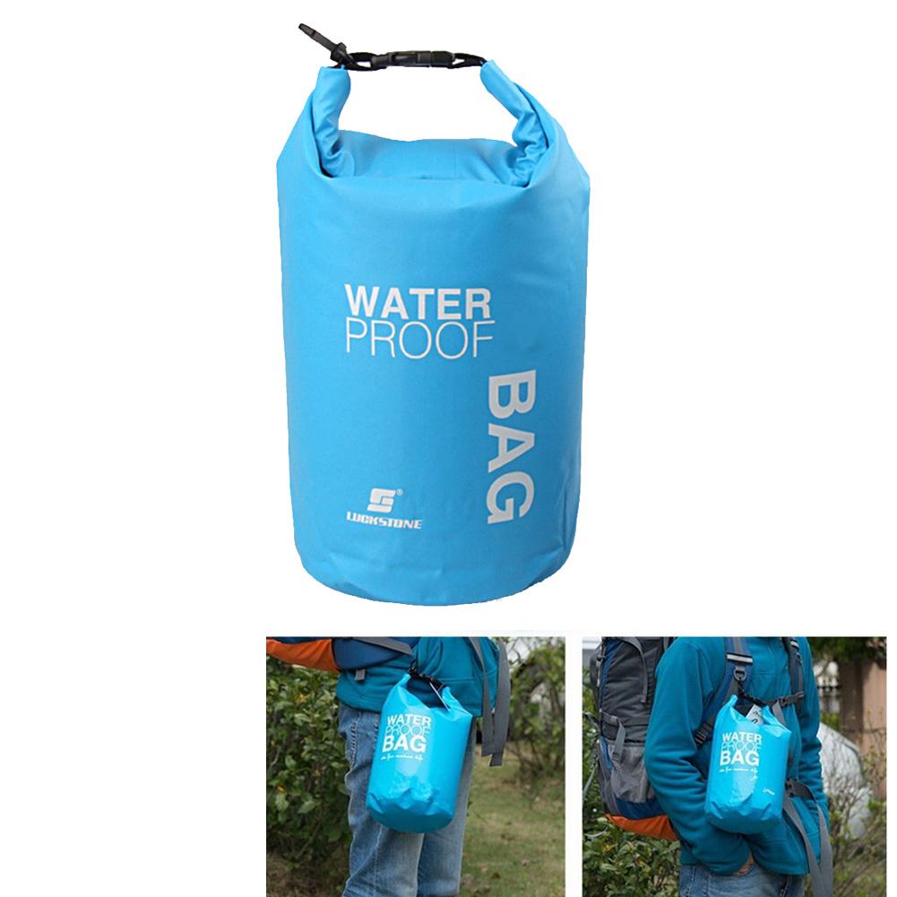 2L/3L/5L/10L/15L ПВХ водонепроницаемый сухой мешок карман для дайвинга на открытом воздухе складной мешок для хранения пляжный плавание сумка рафтинг река океан рюкзак