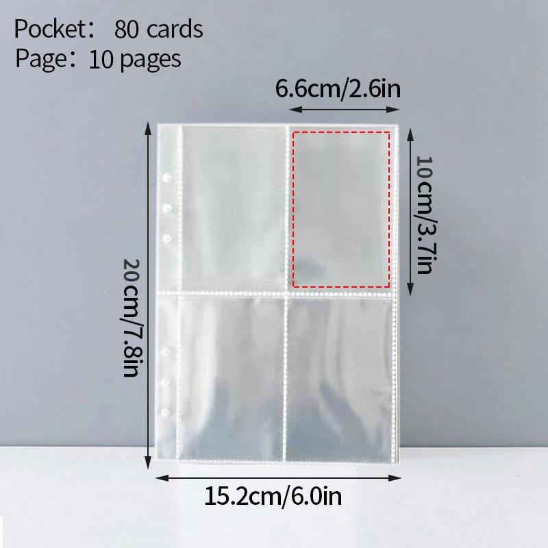 A5 Папка Kpop Фотоальбом Обложка Фотокарточки Коллекционная книга Корейский матовый Polaroid Альбом Polaroid с отрывными листами Альбом для вырезок