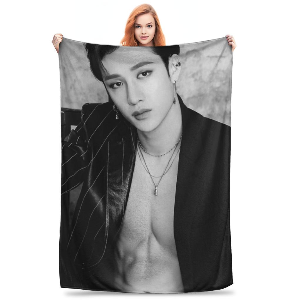 B-Bang C-Chan Плед Мягкий Теплый Фланелевый Плед Плюшевый для Кровати Гостиной Пикника Путешествия Дома Дивана