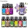 PHATOIL 10ML Perfume Essential Oils for Aromatherapy Diffuser Spa Massage Skin Care Humidifier Fragrance White Musk Freesia Angel Aroma Oils