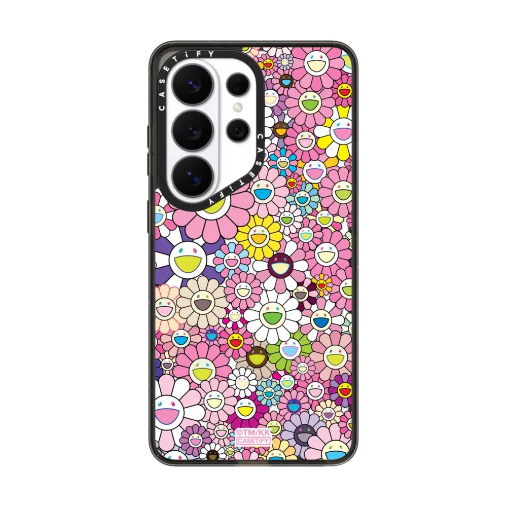 CASETiFY x Такаси Мураками Серия FULL BLOOM Магнитный противоударный чехол для Samsung Galaxy S23 S24 S25 S26+ Ultra Plus