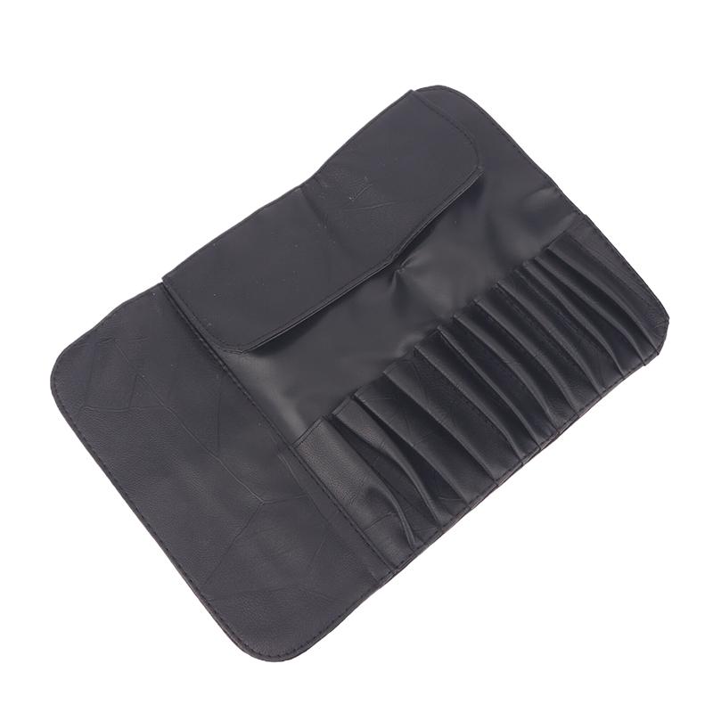 Складная сумка для кистей для макияжа с 12/14/23/29 отверстиями, органайзер для кистей для макияжа, дорожный косметический несессер для пудры