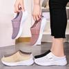 Женская обувь Накладки на носок Полуплоская обувь Дышащая Повседневная обувь Тапочки Одинарная обувь