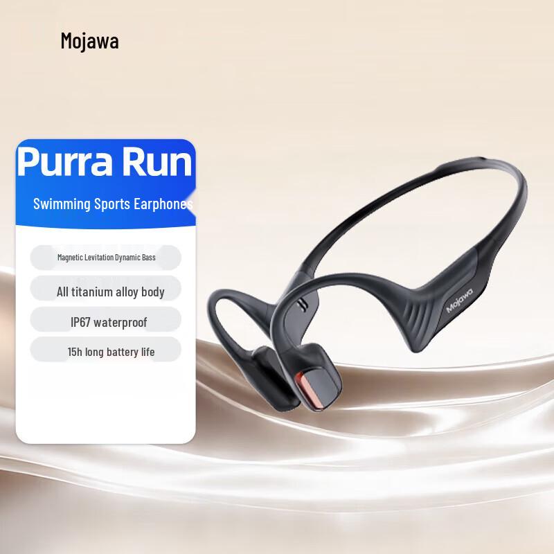 Беспроводные спортивные наушники MOJAWA Purra Run с открытым дизайном и костной проводимостью