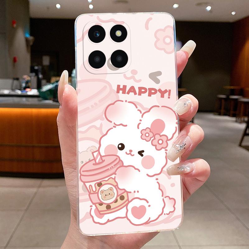 Чехол для Honor X6a Honor X6b X6C Милый Мультяшный Крутой Чехол для Мальчиков Девочек Прозрачный Мягкий Силиконовый Чехол Honor X6C X 6 a X6 B HonorX6a Корпус