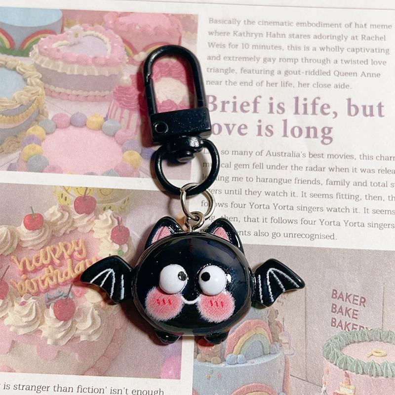 Брелок на Хэллоуин из мультфильма, милый тыквенный автомобильный брелок, сумка для наушников, подвеска, украшение, пара, друзья, подарки