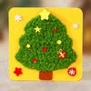 Набор для вышивания Yousheng DIY Рождественский Милое Дерево/Чулок/Санта Вышивальные Проекты Рождественский Набор для Шитья и Рукоделия с Шаблоном Иглы Нитки Инструменты