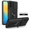 Для Infinix Smart 10 Чехол для Infinix Smart 10 Чехол с магнитной кольцевой подставкой Бронированный чехол для телефона Защита камеры сдвижной задней крышкой