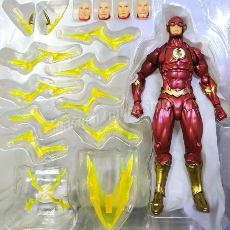 Amazing Yamaguchi Flash Action Figure Super Hero Movable Collection 17cm Kaiyodo Revoltech Flashpoint Figurine Model Toys Gifts