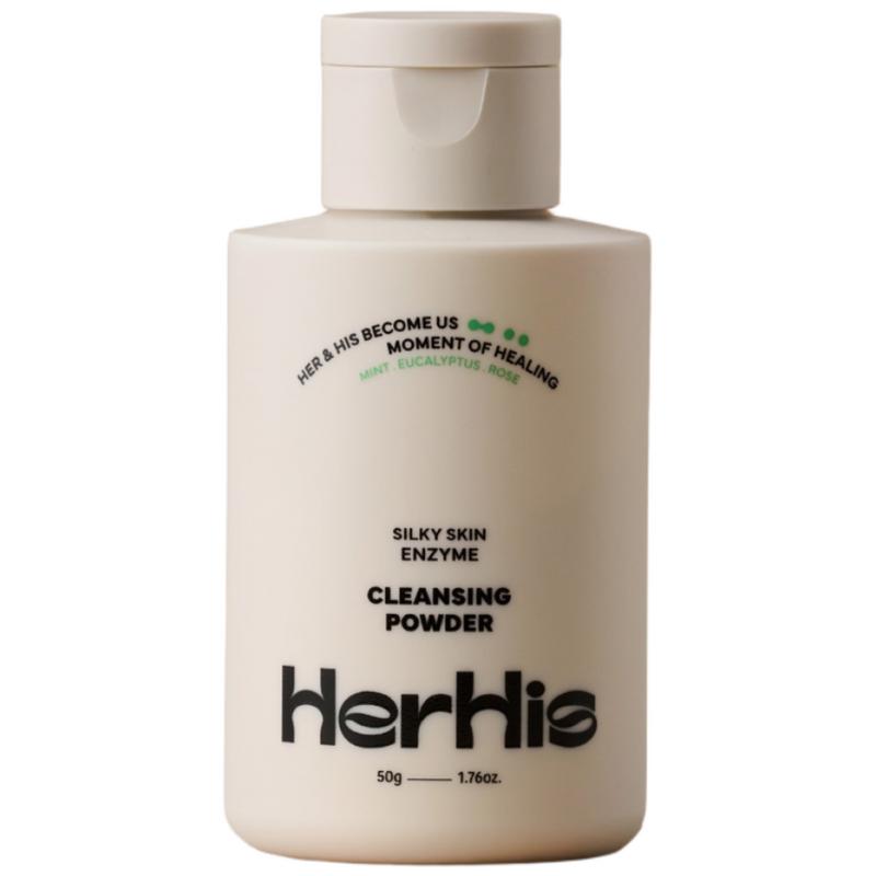 Новая энзимная пудра для умывания Herhis с мягкой текстурой, 50 г, 1 шт.