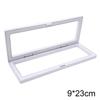 PE Film Colorful Jewelry Storage Box 3D Packaging Case Gemstone Free Stand Floating Frame Membrane