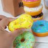 6pc Artificial Donuts Model Imulation Donut Fake Cake Bread Model PU Donut Dessert Baking Shop Display Photography Props Dessert