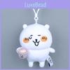 Little Happily Bear Drinks Tea Eats Noodles Steams Sweat Cartoon Pendant Plush