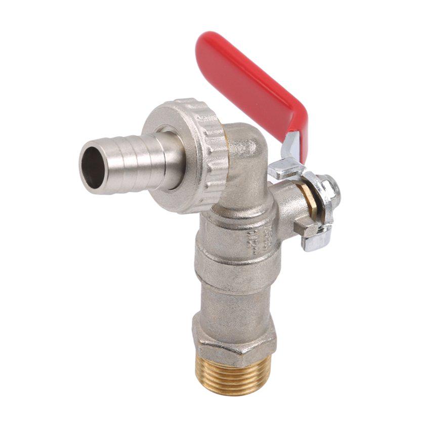 Basin 1/2 Inch Lever Garden Water Taps Tap Connectors 1Pc Home Turn Off/ On Brass Faucet