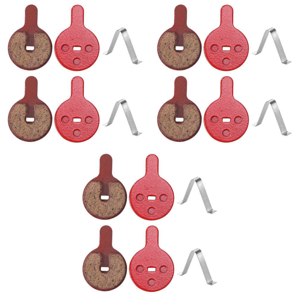 6/10Pairs MTB Bike Brake Pads Resin Semi-Metallic Mountain Road Bicycle Disc Brake Pads for BB8 NOVELA YINXING BOLIDS FOREVIR