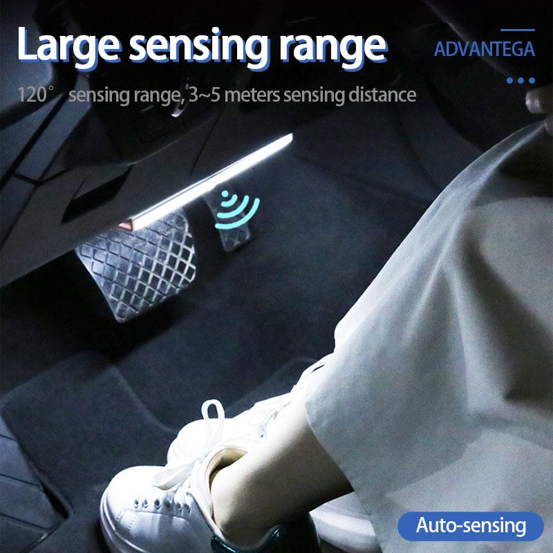USB-зарядка Автомобильная автоматическая индукционная лампа с сенсорным датчиком, длинная трубка, светильник для багажника, лампа для чтения
