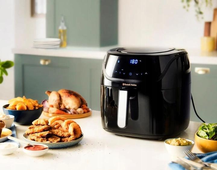 Fat-Free Fryer Russell Hobbs 27170-56 Satisfry Black 8 L | 1800 W