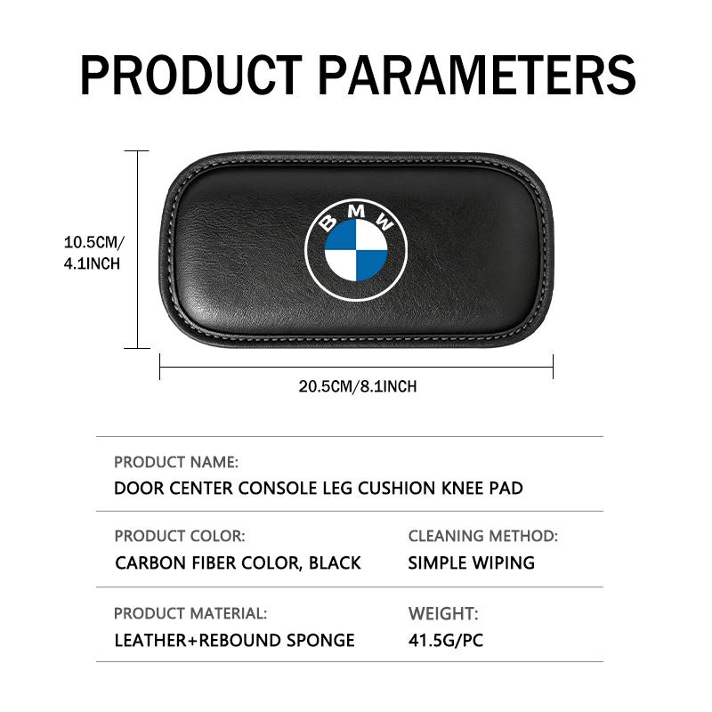 HVHE9 Car Center Console Leg Cushion Anti-collision Knee Protection Pad For BMW 1 3 5 7 Series M F01 F20 F10 F13 E52 E53 E60 E93