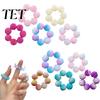 Sensory Finger Rings 5 Pcs Spiky for Adults, Acupressure Fidget Rings, Relaxation Tool Fingers Calming Massager Stress Anxiety Relief, Office Workers