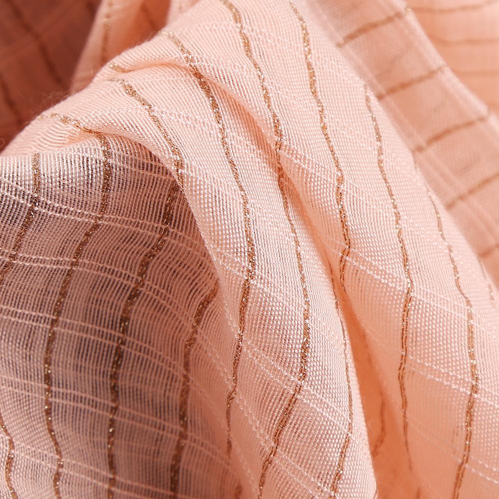 New Style Silk Scarf for Women Spring and Autumn Mulberry Silk Scarf for Women Gold Thread Cheongsam Shawl for Headscarf