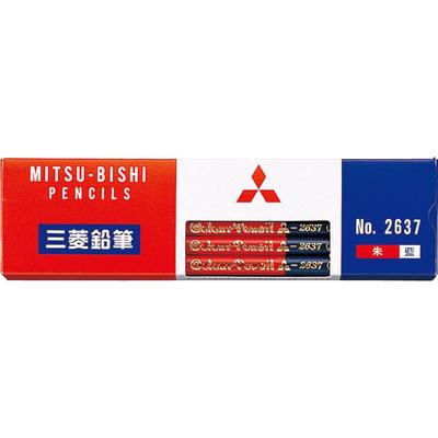 Цветной карандаш Mitsubishi Pencil №2637 Vermilion 7:3 1 дюжина K2637