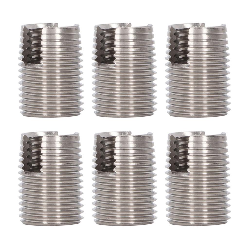20 шт. шлицевых самонарезающих резьбовых вставок из нержавеющей стали M16 X 1.5 22 мм резьбовая вставка для
