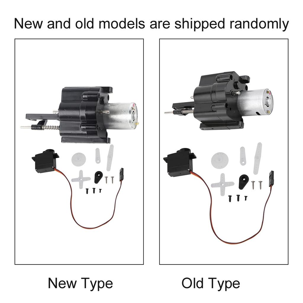 Сервопривод скоростной коробки передач 5 шт. Винты 5 шт. Аксессуары Детали сервопривода скоростной коробки передач, подходящие для модернизации радиоуправляемой машины WPL + + + + 116