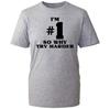 Im Number 1 So Why Try Harder Shirt Fatboy Big Beat Dj Rave Adults Tee Tshirt