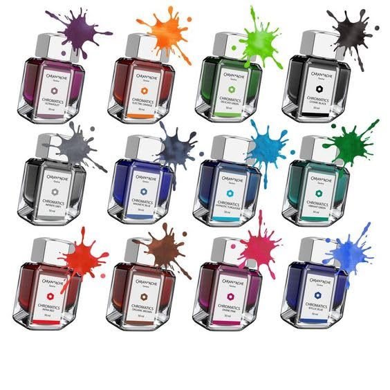 Caran Hypnotic Turquoise Bottled Ink d'Ache 8011-191 (Official Import)