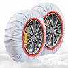 Cloth Tire Snow Snow Chain Regulation Set of 2 Chains, Socks, Chains, Compliant, Auto-Centering Function, Anti-Slip (74),