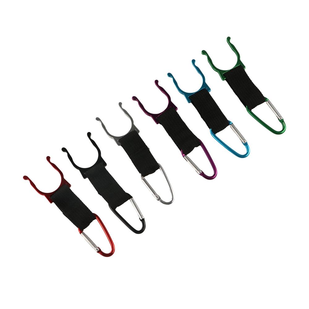 Алюминиевый карабин-пряжка для бутылки с водой, клипса-крючок для переноски бутылки с водой, выживание на открытом воздухе