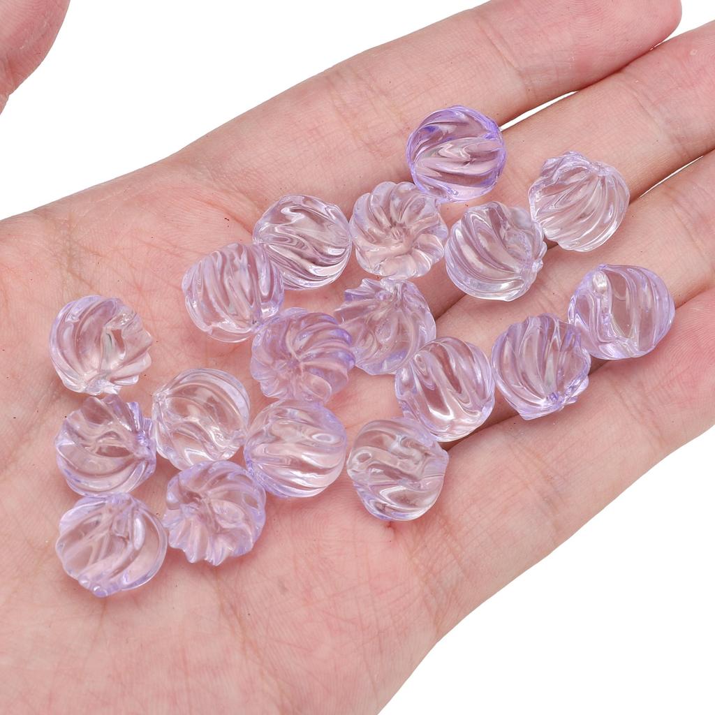 5 шт. Стеклянные бусины Ребристые Свободные Разделительные бусины для изготовления ювелирных изделий DIY Браслет Ожерелье