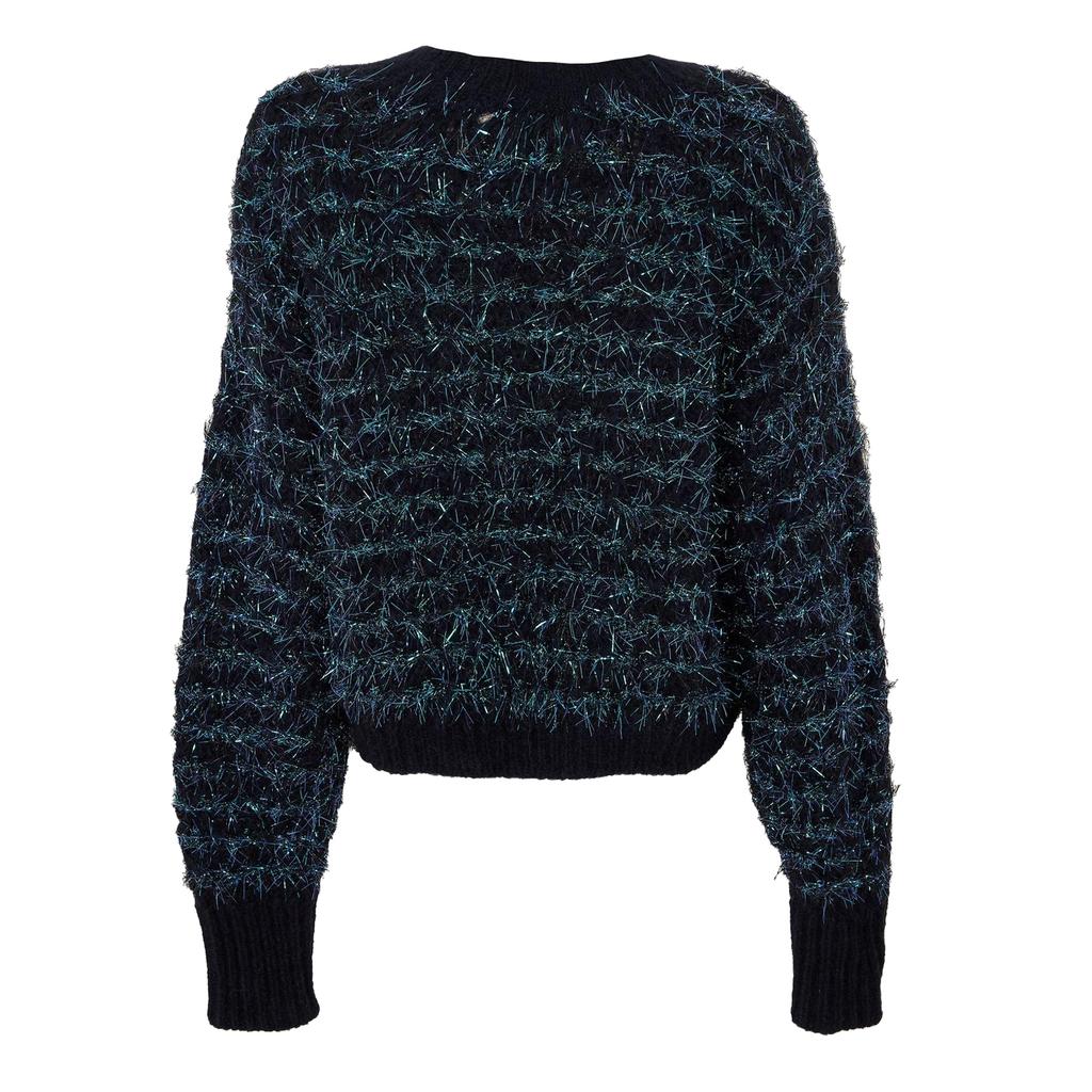 Boss Womens/Ladies Metallic Thread Regular Long-Sleeved Sweater Top