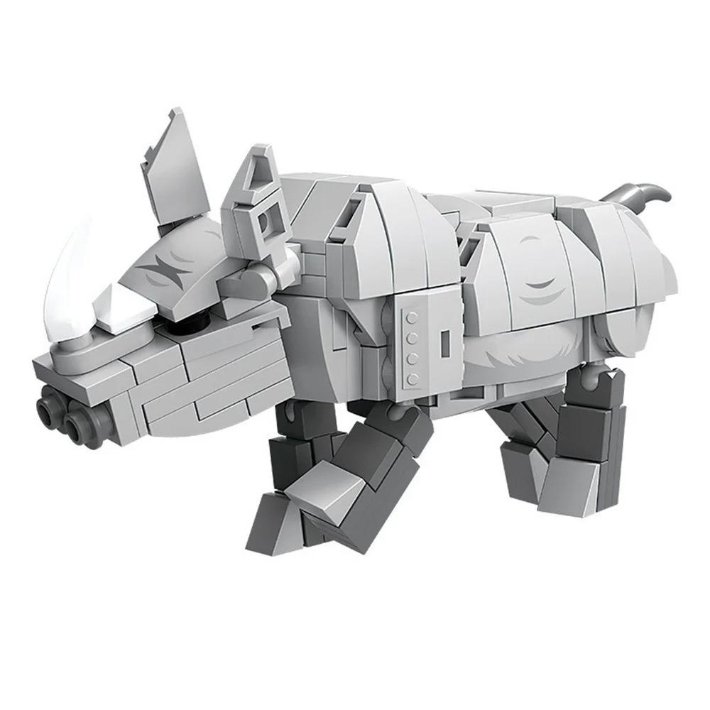 Фигурки животных Лиса Кенгуру Фигурка жирафа Модель Строительные блоки Наборы Игрушки для детей Дикие животные Детские подарки