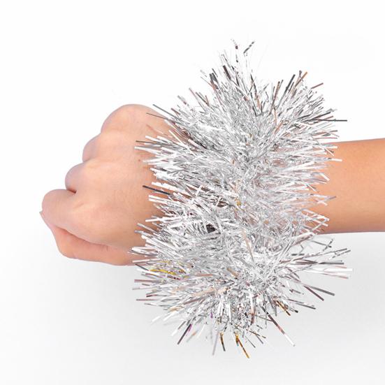 1 пара мишурных браслетов, красочная эластичная лента, универсальный размер для взрослых и детей, реквизит для детского сада, танцевального выступления, День защиты детей, спортивная группа поддержки