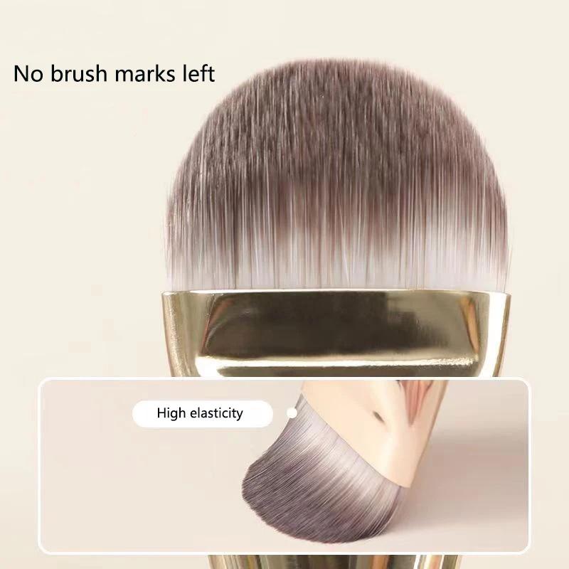 Ультратонкая жидкая основа для макияжа, кисть для тонального крема, кисть для тонального крема, тональный крем для контура лица, инструмент для консилера для макияжа