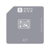 BGA трафарет YCS для iPhone 6-15 Pro Max CPU A8/A9/A10/A11/A12/A13/A14/A15/A16/A17 Трафарет для реболлинга BGA Платформа для нанесения припоя