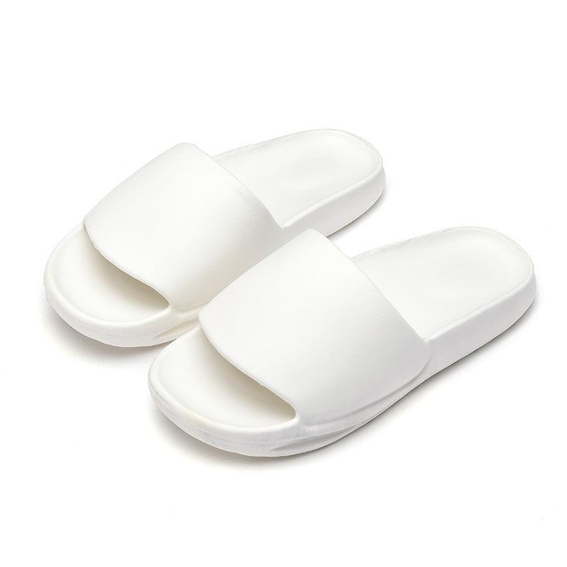 Женские тапочки, мягкие женские/мужские тапочки с толстой подошвой, женские тапочки для ванной комнаты, противоскользящие, бесшумные тапочки с дезодорантом