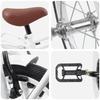 Kids  Bicycle 12 Inch for Ages 2 4 White