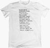 The Fall Setlist 1978 Tshirt 80s Post Punk Band Tee Live Witch Trials Dragnet
