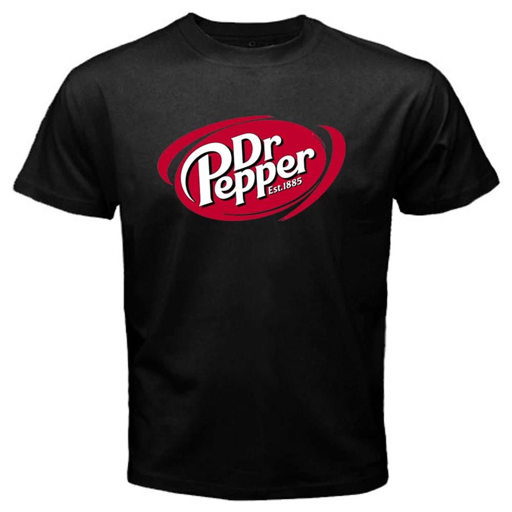 Мужская футболка с логотипом Dr Pepper#039;s Черный Размер S-5XL Поло Унисекс