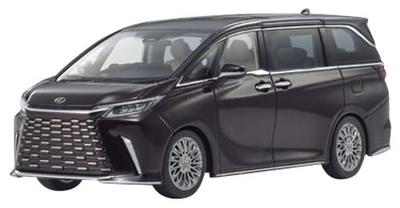 Kyosho Оригинальный масштаб 1/43 LEXUS LM 500h (Соник Агат, 6-местный Солис Белый) Собранная модель KS03924SA