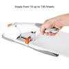 Степлер AmazonBasics Tabletop 130 White, большой, прочный, листы, стандартный,