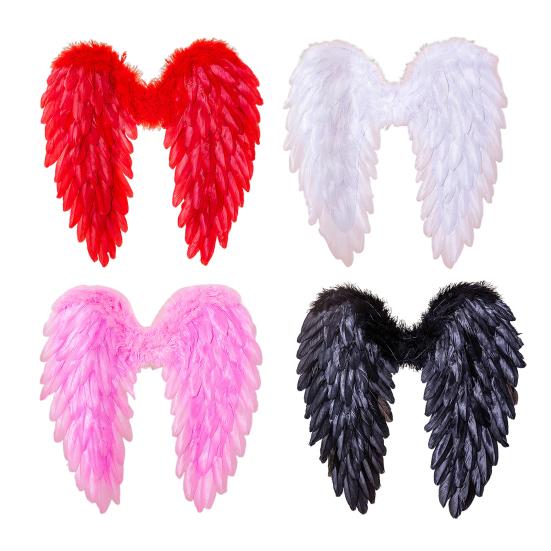 Женские крылья ангела с перьями, костюм феи для косплея на Хэллоуин, карнавальное сценическое шоу