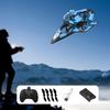 RC Plane Remote Control Airplane 360° Flip,Lightweight,Portable Outdoor Toy Fighter Model for