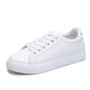 Fashion Women's Vulcanize Shoes 2025 New In Casual Classic Solid Color  Leather Shoes Woman Casual White Shoes Sneakers