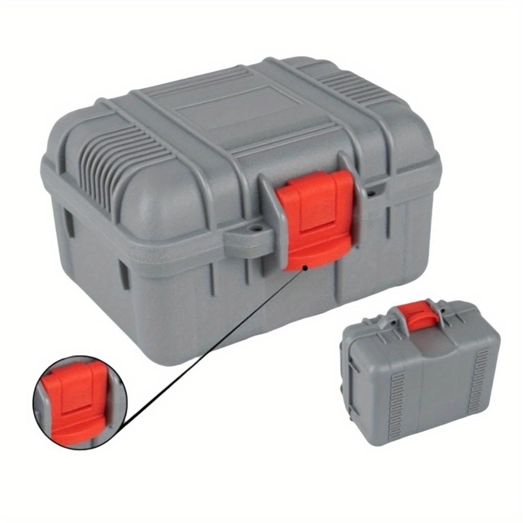 1 шт. Портативный чехол для часов, Прочный пластиковый ящик для хранения часов, Органайзер для часов с защитой от падения, Защитная влагостойкая коробка для часов