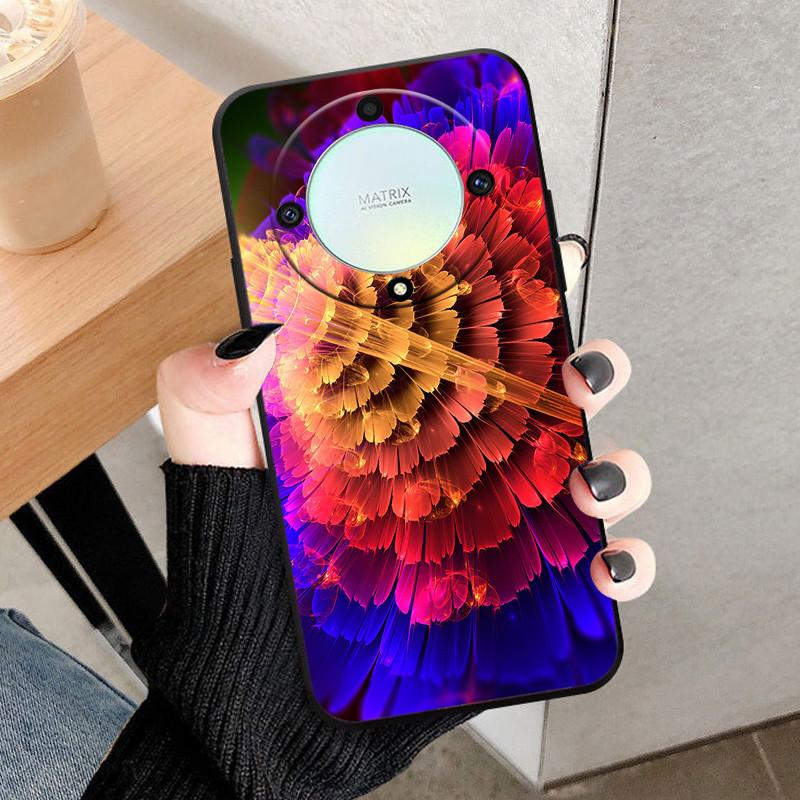 Чехол для Honor Magic 6 Lite 5G Мягкий Силикон Крутой Волк Ударопрочный Чехол Для Huawei Honor Magic6 Lite 5G ТПУ Чехол Лев Fundas